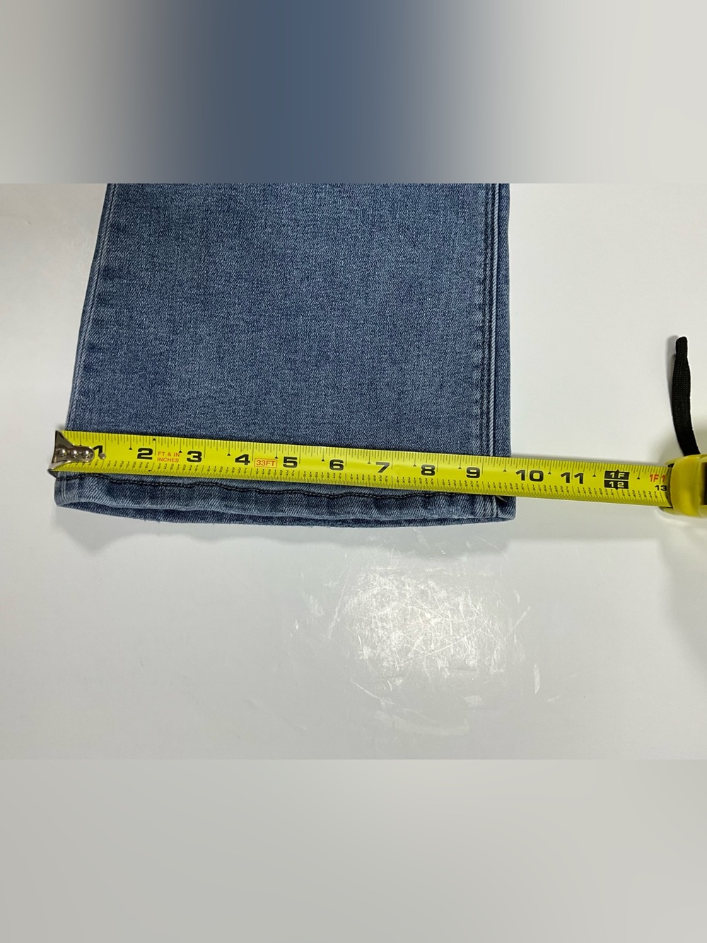 Lovervet by Vervet High Rise Flare Denim Jeans Women's 14W - Picture 11 of 16